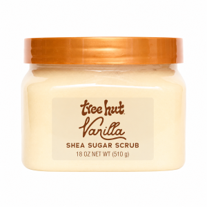 Esfoliante Corporal Tree Hut Vanilla com Açúcar e Karité – 510 g