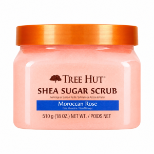 Esfoliante Corporal Tree Hut Moroccan Rose com Açúcar e Karité – 510 g