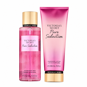 Kit Victoria’s Secret Pure Seduction – Body Splash 250ml + Hidratante Corporal 236ml