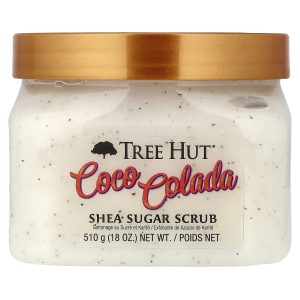 Esfoliante Corporal Tree Hut Coco Colada com Açúcar e Karité – 510 g